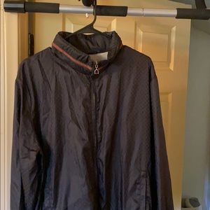 Gucci windbreaker jacket with hoodie